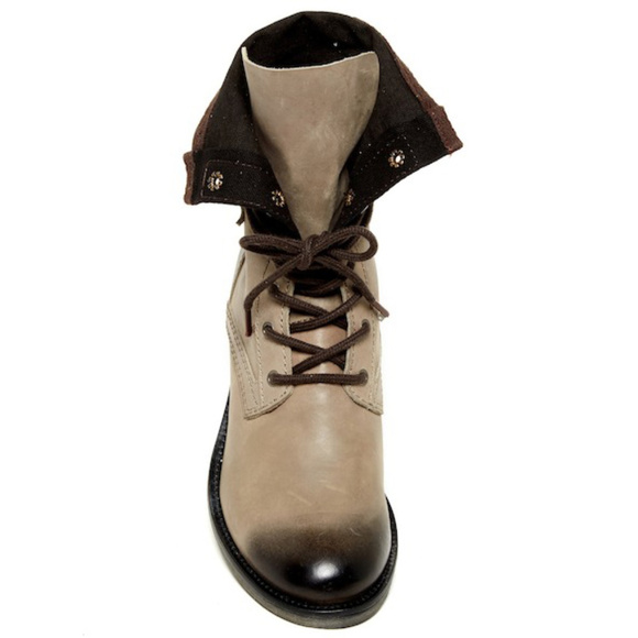 NEW Free People Matisse 2-Tone Combat Boots - Picture 6 of 8